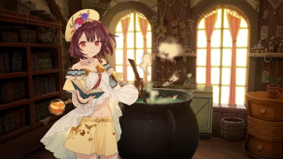 Screen ze hry Sophie no Atelier: Fushigi na Hon no Renkinjutushi