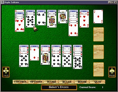 Screen Hoyle Solitaire