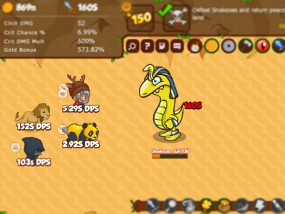 Screen ze hry Crusaders of the Lost Idols