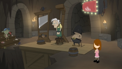 Screen ze hry Annas Quest