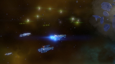 Screen ze hry Star Hammer: The Vanguard Prophecy