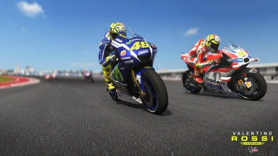 Screen ze hry Valentino Rossi The Game