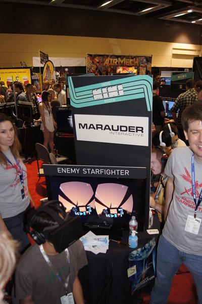Artwork ke he Enemy Starfighter