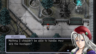 Screen ze hry Cosmic Star Heroine