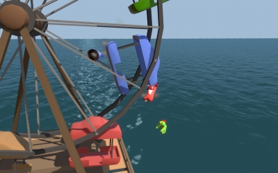 Screen ze hry Gang Beasts