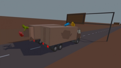 Screen ze hry Gang Beasts