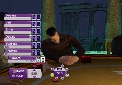 Screen ze hry World Championship Poker: Featuring Howard Lederer All In