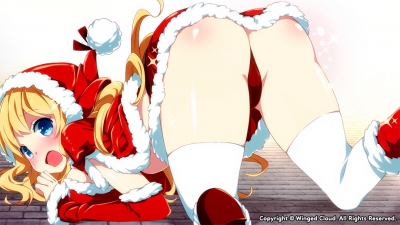Screen ze hry Sakura Santa