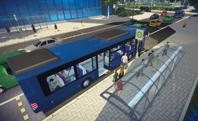 Screen ze hry Bus Simulator 16
