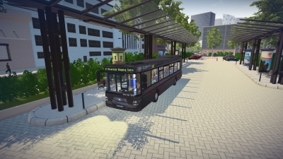 Screen ze hry Bus Simulator 16