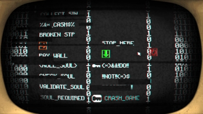 Screen ze hry Pony Island