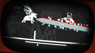 Screen ze hry Pony Island