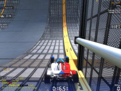 Screen ze hry TrackMania United Forever