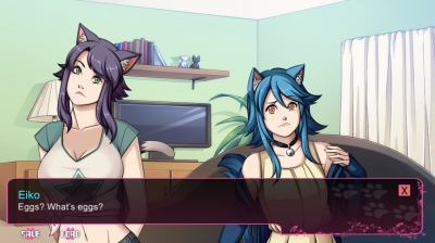 Screen ze hry A Wild Catgirl Appears!