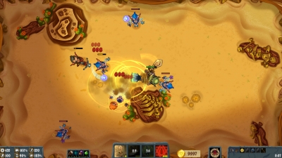 Screen ze hry Flamebreak