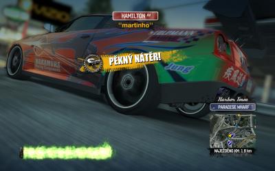 Screen ze hry Burnout Paradise