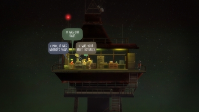 Screen ze hry Oxenfree