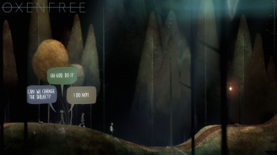 Screen ze hry Oxenfree