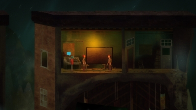 Screen ze hry Oxenfree