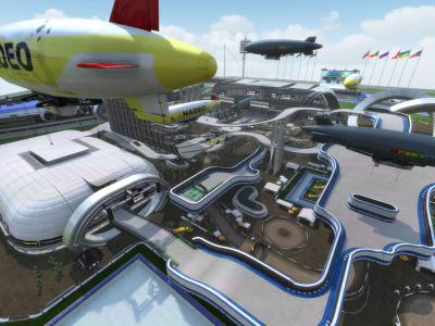 Screen ze hry Trackmania Nations Forever