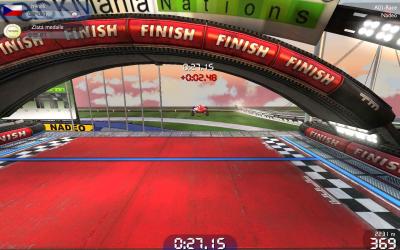 Screen ze hry Trackmania Nations Forever