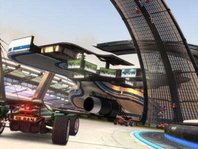 Screen ze hry Trackmania Nations Forever