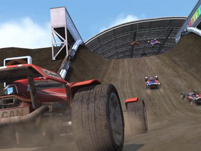 Screen ze hry Trackmania Nations Forever