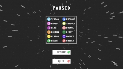 Screen ze hry Bit Blaster XL