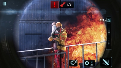 Screen ze hry Sniper Fury