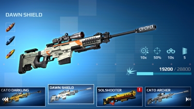 Screen ze hry Sniper Fury