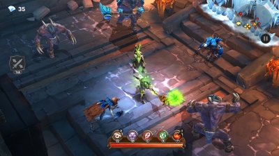Screen ze hry Dungeon Hunter 5