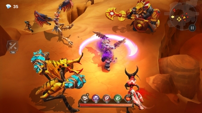 Screen ze hry Dungeon Hunter 5