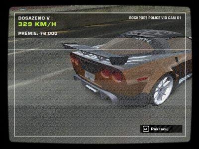 Screen ze hry Need for Speed: Most Wanted