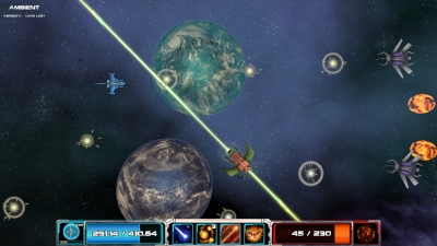 Screen ze hry Asteroid Bounty Hunter