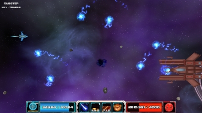 Screen ze hry Asteroid Bounty Hunter