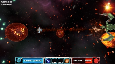 Screen ze hry Asteroid Bounty Hunter