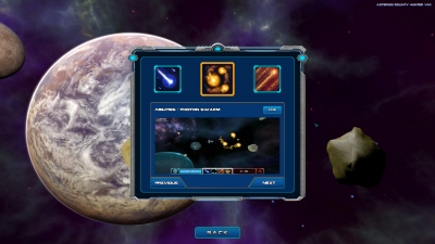 Screen ze hry Asteroid Bounty Hunter