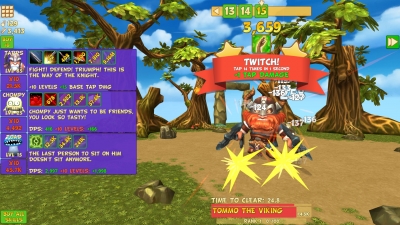 Screen ze hry Tap Tap Infinity