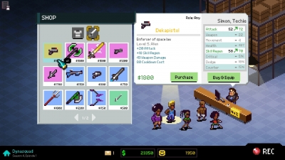 Screen ze hry Chroma Squad