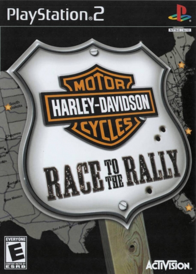 Artwork ke hře Harley-Davidson: Race to the Rally