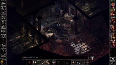 Screen ze hry Baldurs Gate: Siege of Dragonspear