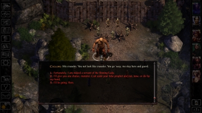 Screen ze hry Baldurs Gate: Siege of Dragonspear