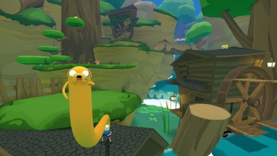 Screen ze hry Adventure Time: Magic Man´s Head Games