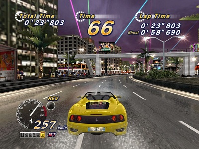 Screen OutRun 2006: Coast 2 Coast