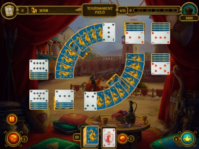 Screen ze hry Knight Solitaire