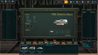 Screen ze hry Halcyon 6: Starbase Commander