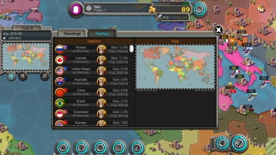 Screen ze hry Age of Conquest IV