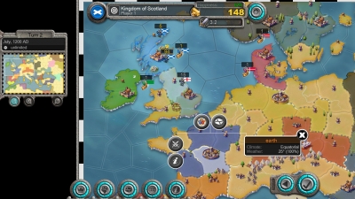 Screen ze hry Age of Conquest IV