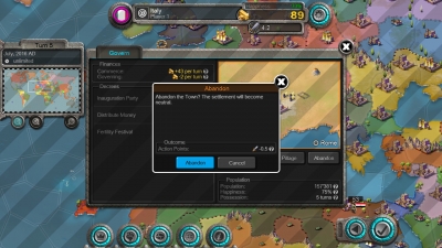 Screen ze hry Age of Conquest IV