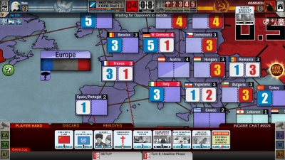 Screen ze hry Twilight Struggle